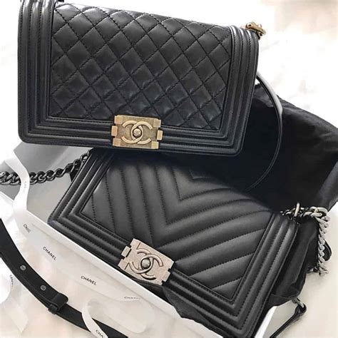 chanel chevron boy bag fake|chanel boy bag medium ioffer.